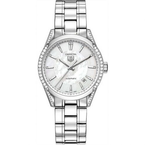 Carrera Calibre 5 36 Stainless Steel / Diamond / MOP / Bracelet