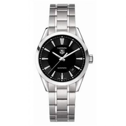 Carrera Calibre 5 36 Stainless Steel / Black / Bracelet