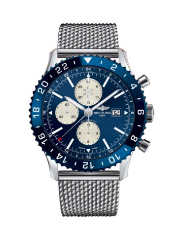 Chronoliner Stainless Steel / Blue / Bracelet